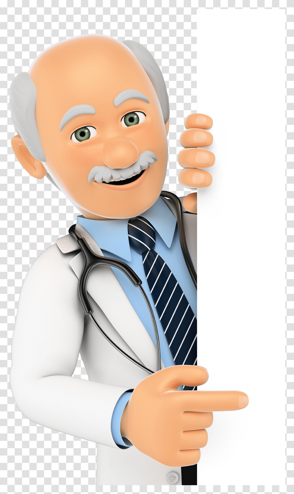 News From The World Of Medicine Banner Comic Strips Doctor Cartoon 3d, Person, Human, Tie, Accessories Transparent Png