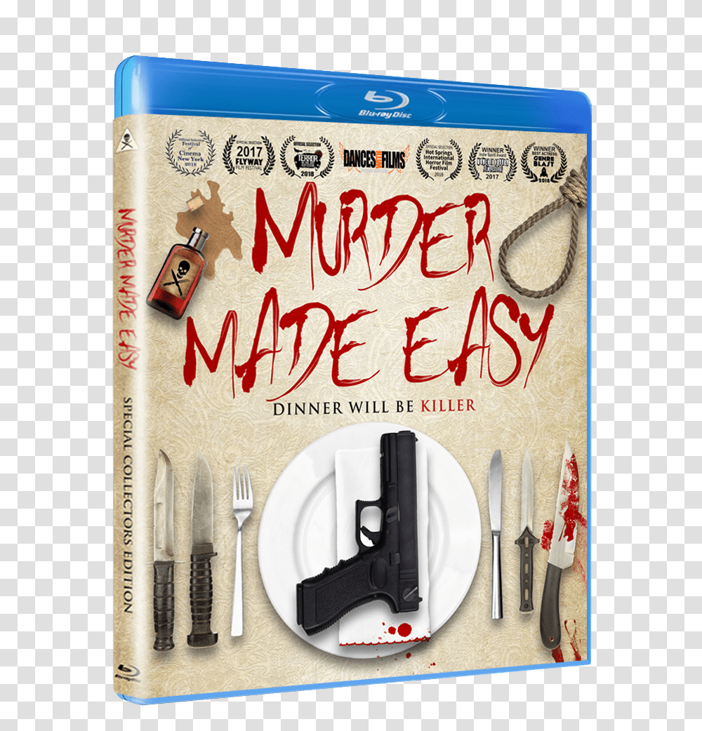 News Murder Made Easy Heads To Blu Ray On May Murder Made Easy, Weapon, Weaponry, Gun, Knife Transparent Png