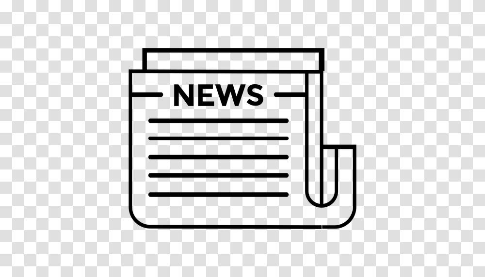 News Newspaper Flat Icon, Gray, World Of Warcraft Transparent Png