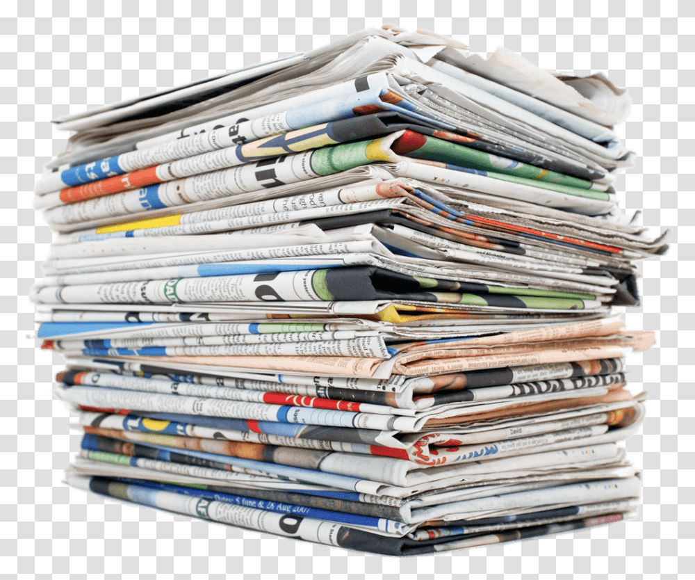 News Papers Picture Pile Of Newspapers, Text, Document, File Transparent Png