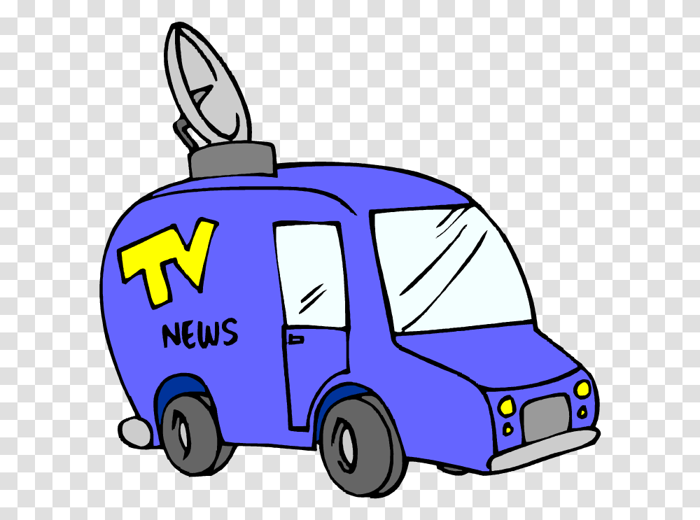 News Reporter Van Clipart Clip Art, Lawn Mower, Tool, Vehicle, Transportation Transparent Png