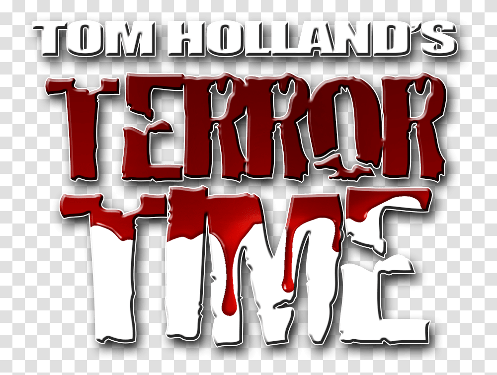 News Tom Holland's Terror Time Terror Time Logo, Text, Alphabet, Word, Brick Transparent Png