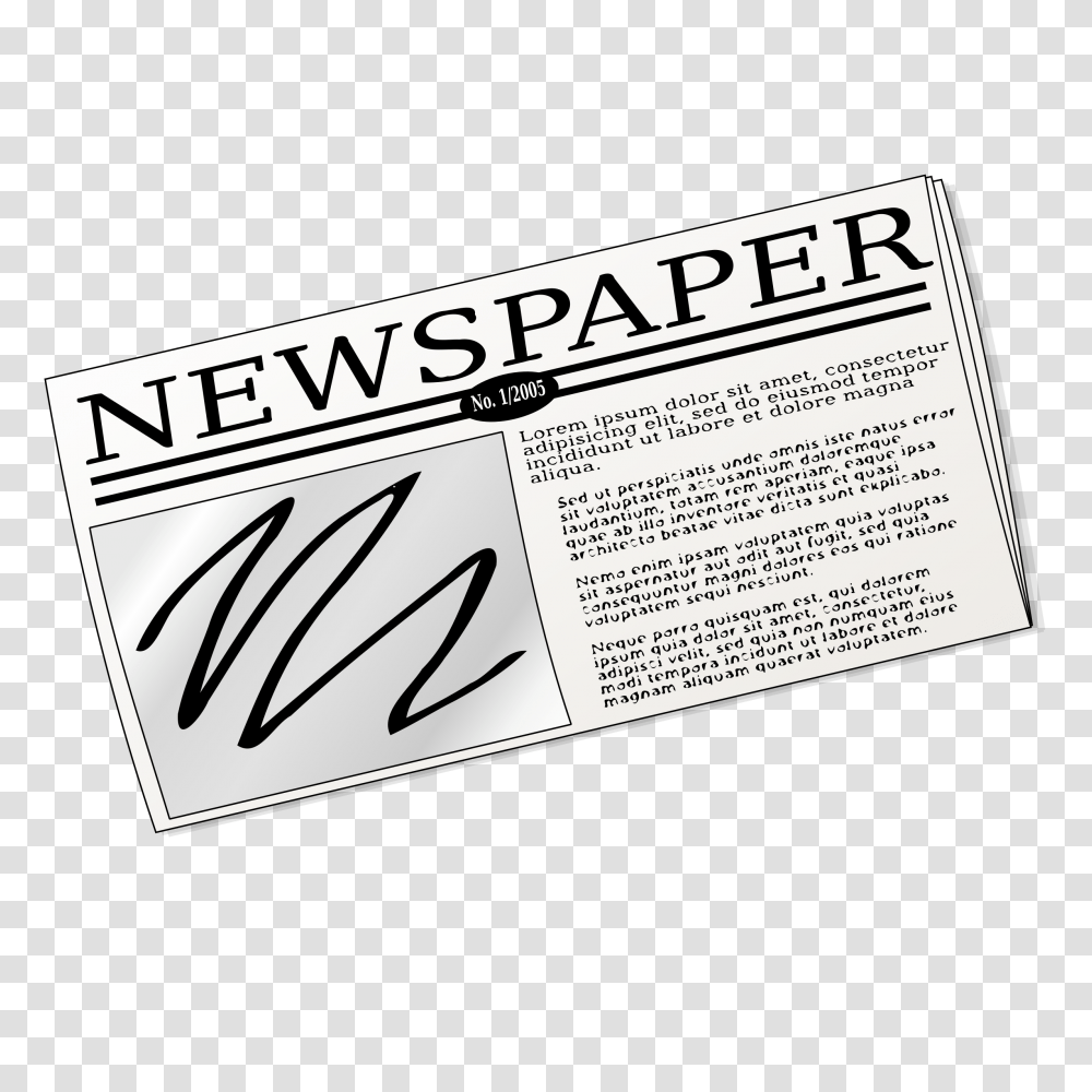 Newspaper Clip Art Clipart Images, Document, Label Transparent Png