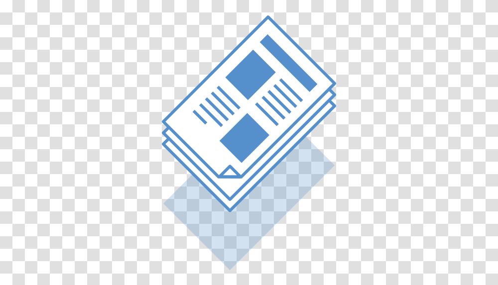 Newspaper Free Icon Of 3d Documents Icon, Electronics, Hardware, Text, Computer Transparent Png