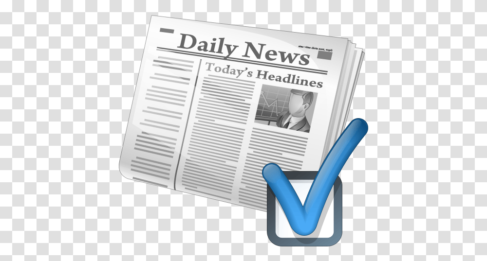 Newspaper Icon Newspaper, Text, Person, Human Transparent Png