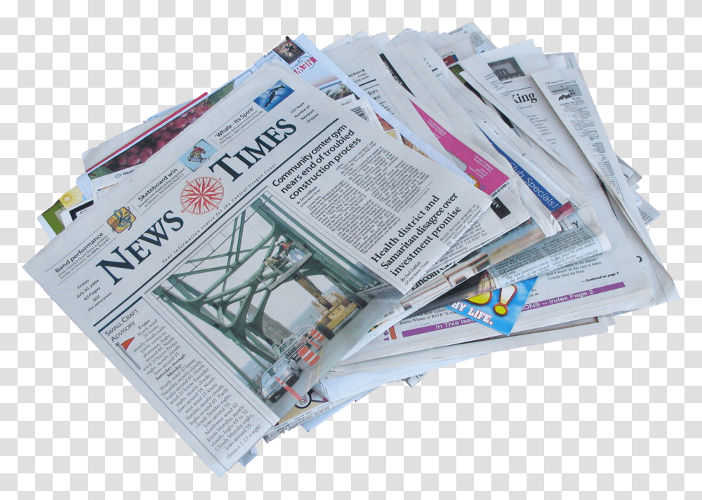Newspaper Image News Paper, Text, Person, Human, Flyer Transparent Png