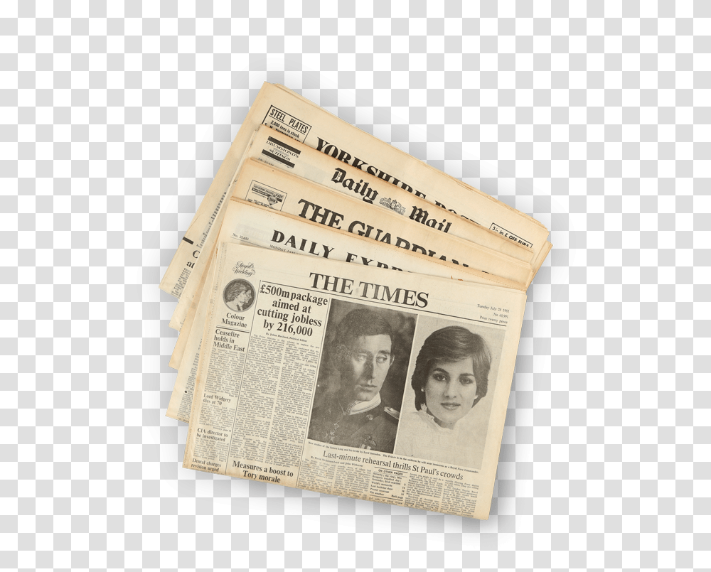 Newspapers Hair Design, Text, Person, Human, Page Transparent Png