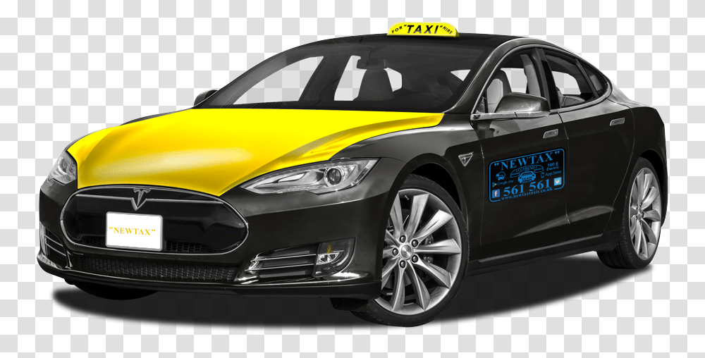 Newtax Taxi Tesla Tesla 2015, Car, Vehicle, Transportation, Automobile Transparent Png