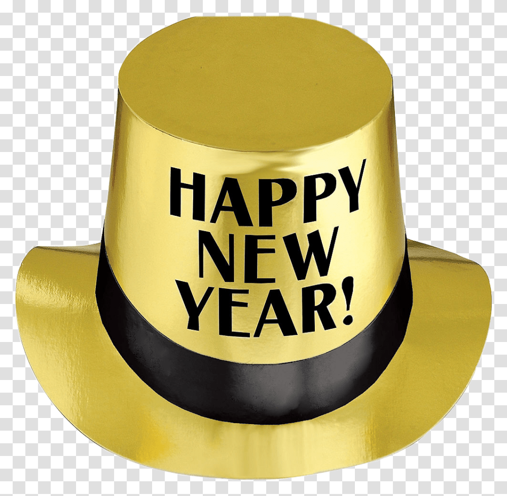 Newyear Happynewyear Freetoedit Party Hat, Apparel, Cowboy Hat, Ketchup Transparent Png