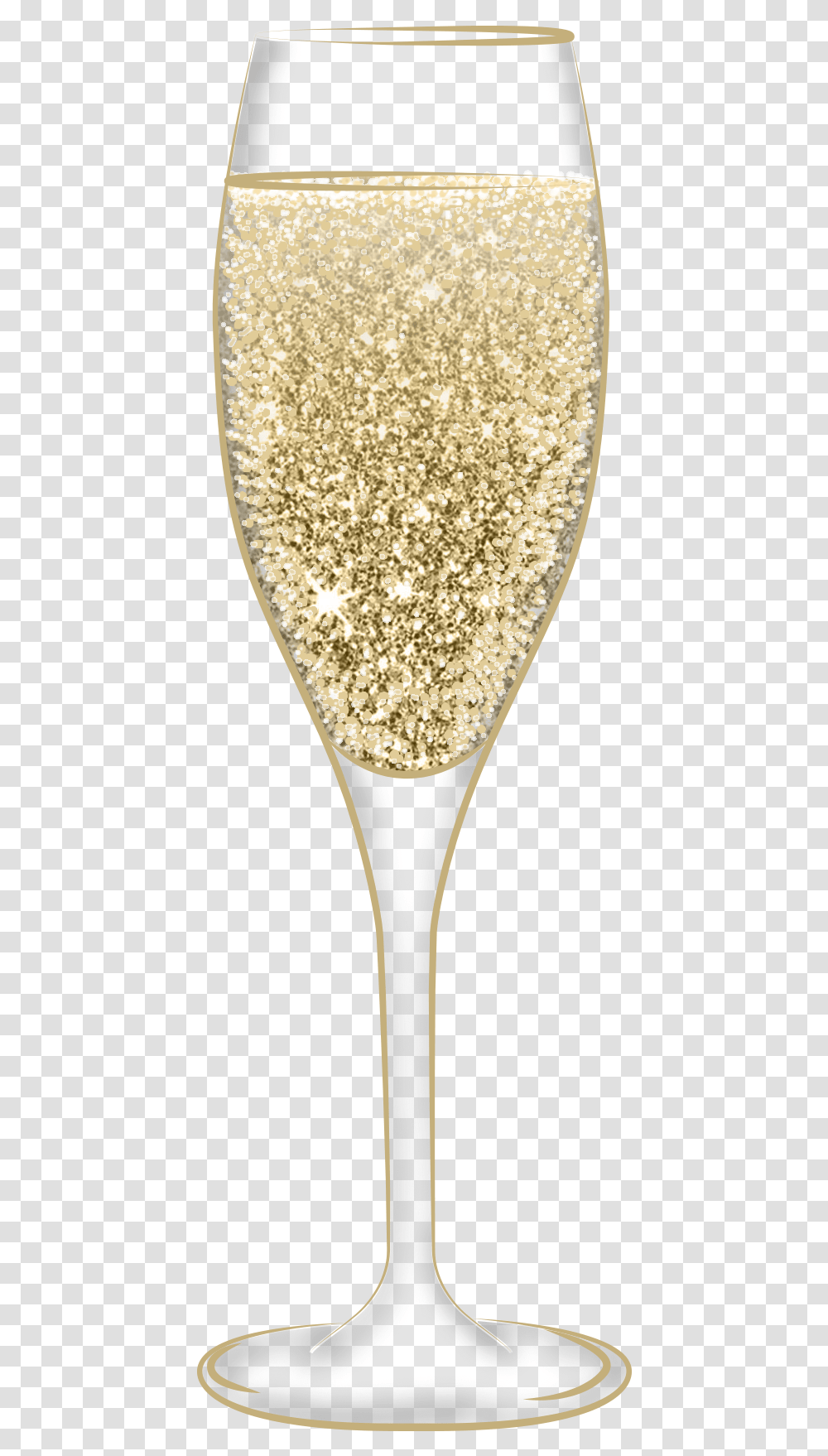 Newyear Newyears Newyearseve Champagne Gold Glitter Champagne Stemware, Lamp, Glass, Light, Alcohol Transparent Png