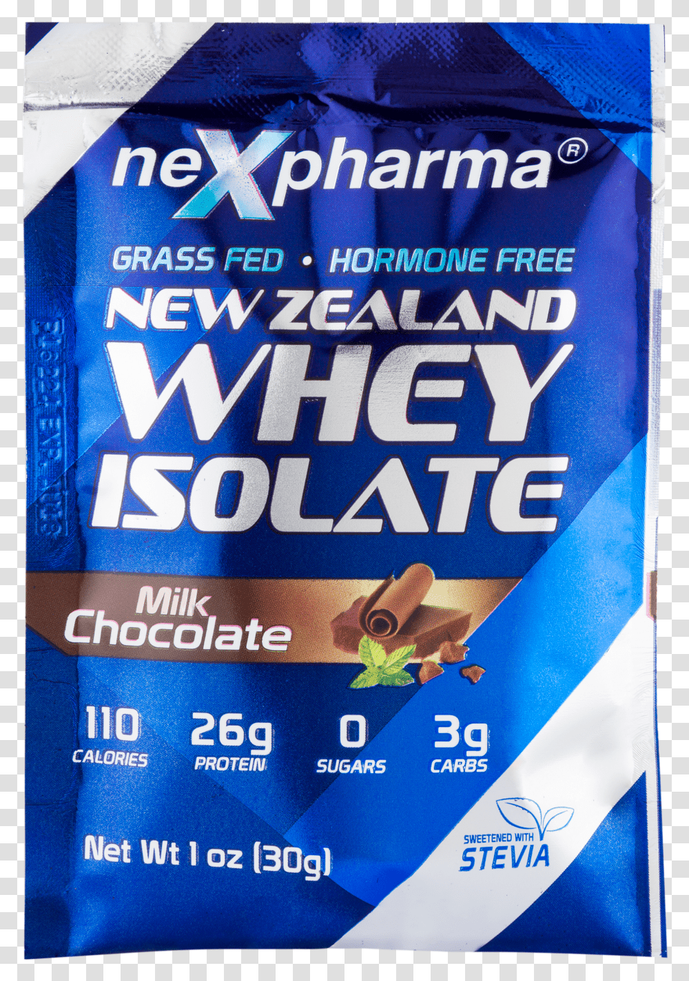 Nexpharma New Zealand Whey Protein Isolate Sample Pack Packaging And Labeling Transparent Png