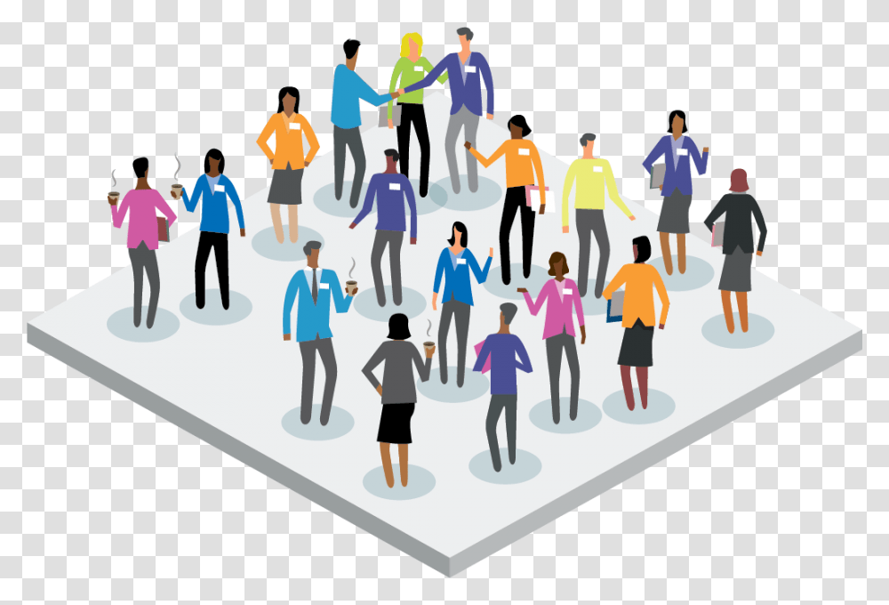 Next Time You Find Yourself At A Networking Event People Networking, Person, Standing, Walking, Long Sleeve Transparent Png