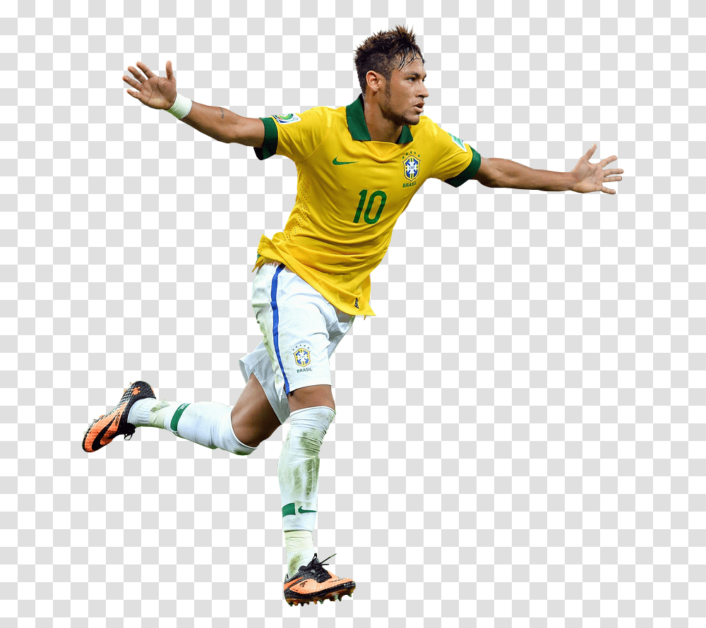 Neymar 10 Brazil Celebrate Goal Neymar Brazil, Person, Human, People, Sphere Transparent Png