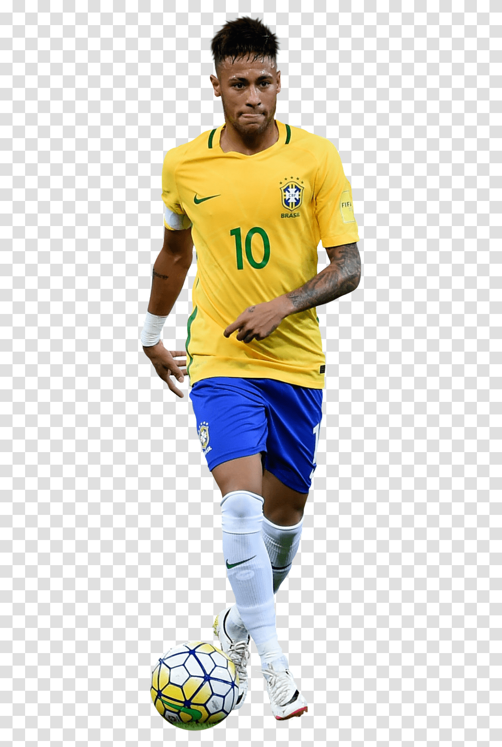 Neymar Football Brazil Ball People Ftestickers, Person, Shorts, Sphere Transparent Png
