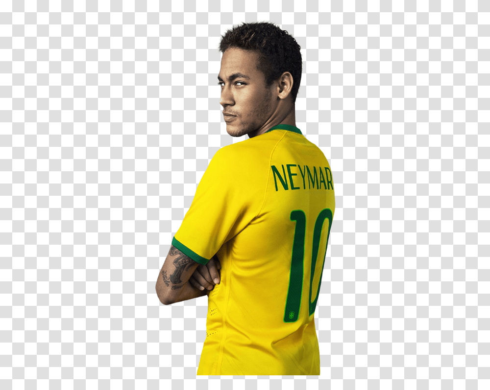 Neymar Football Player, Clothing, Skin, Person, Sleeve Transparent Png