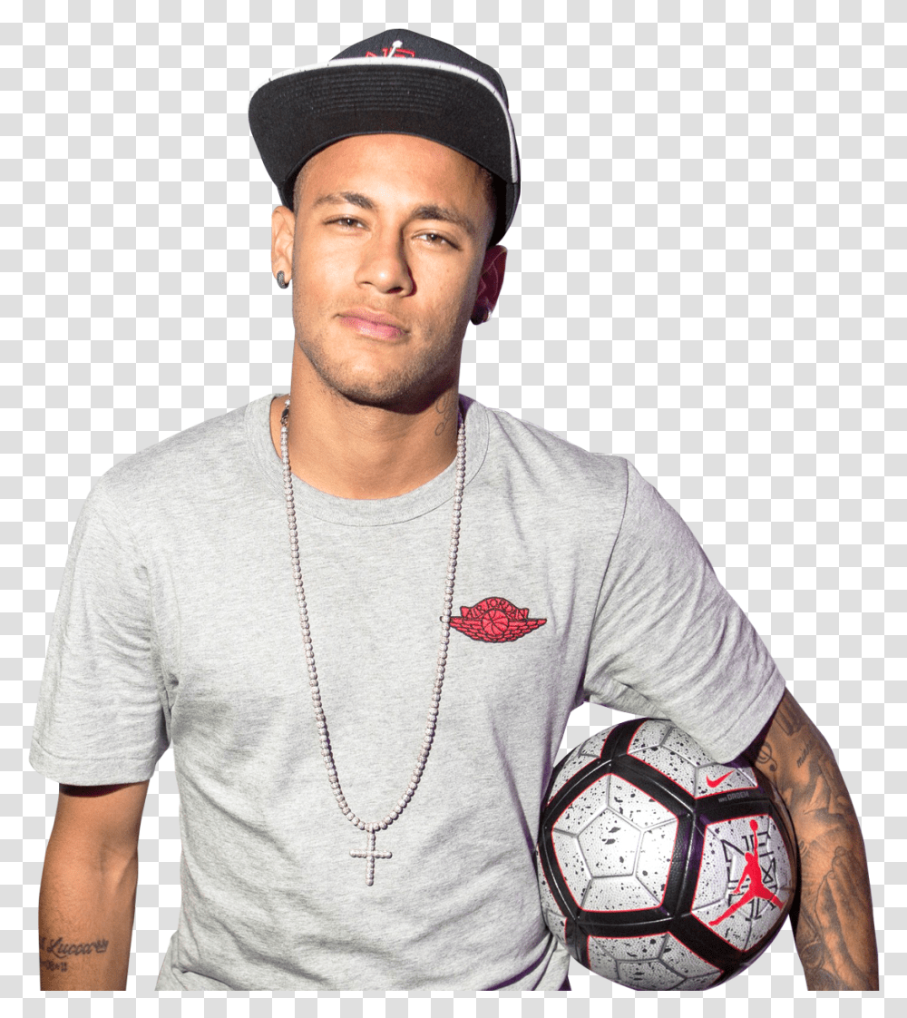 Neymar Image Tshirt, Person, Pendant, Necklace, Jewelry Transparent Png