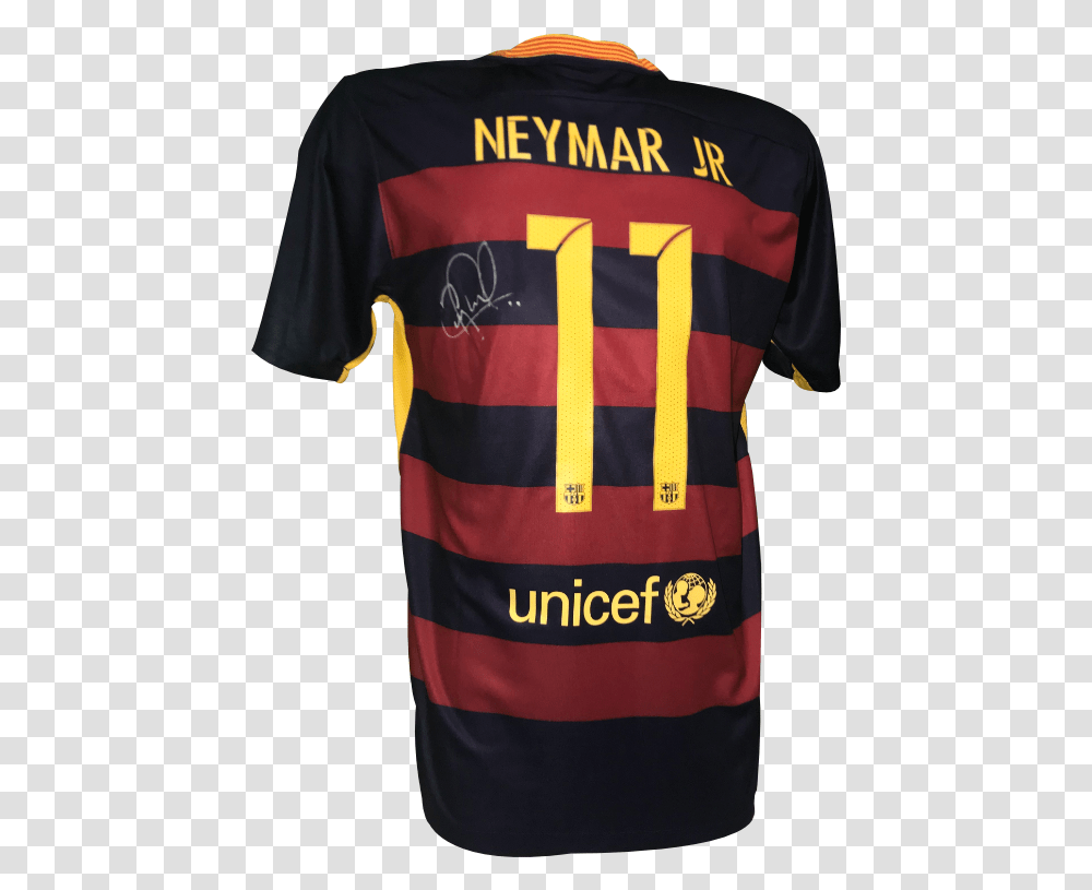 Neymar Jr Fc Barcelona 2015 2016 Kit, Apparel, Shirt, Jersey Transparent Png