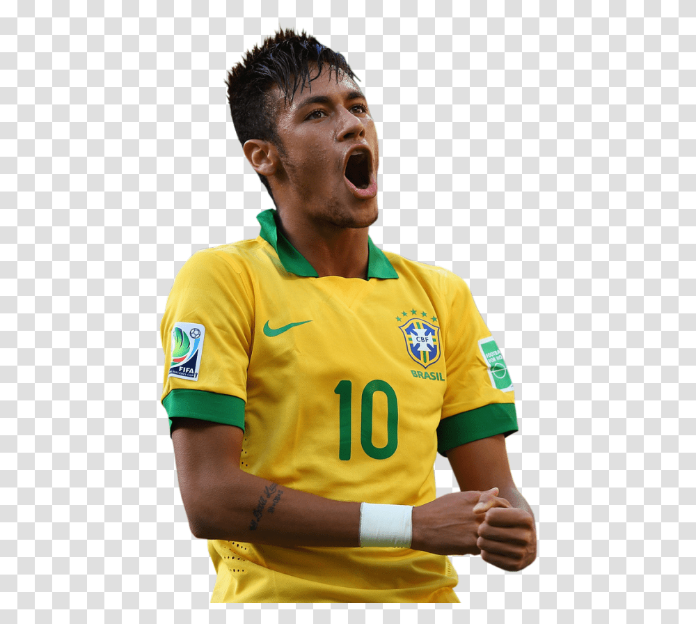 Neymar Jr Warrior Brazil 10 Neymar Jr Brazil, Sphere, Person, Human, Clothing Transparent Png