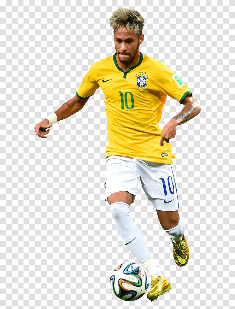 Neymar Junior Seleccion Brasil Football Neymar 2018 Brasil, Person, Soccer Ball, Team Sport Transparent Png