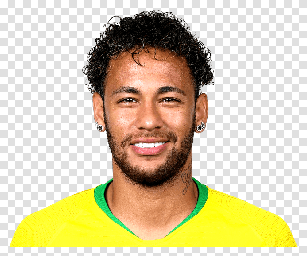 Neymar Paris Saint Germain Stats News Profile Neymar Portrait, Face, Person, Human, Beard Transparent Png