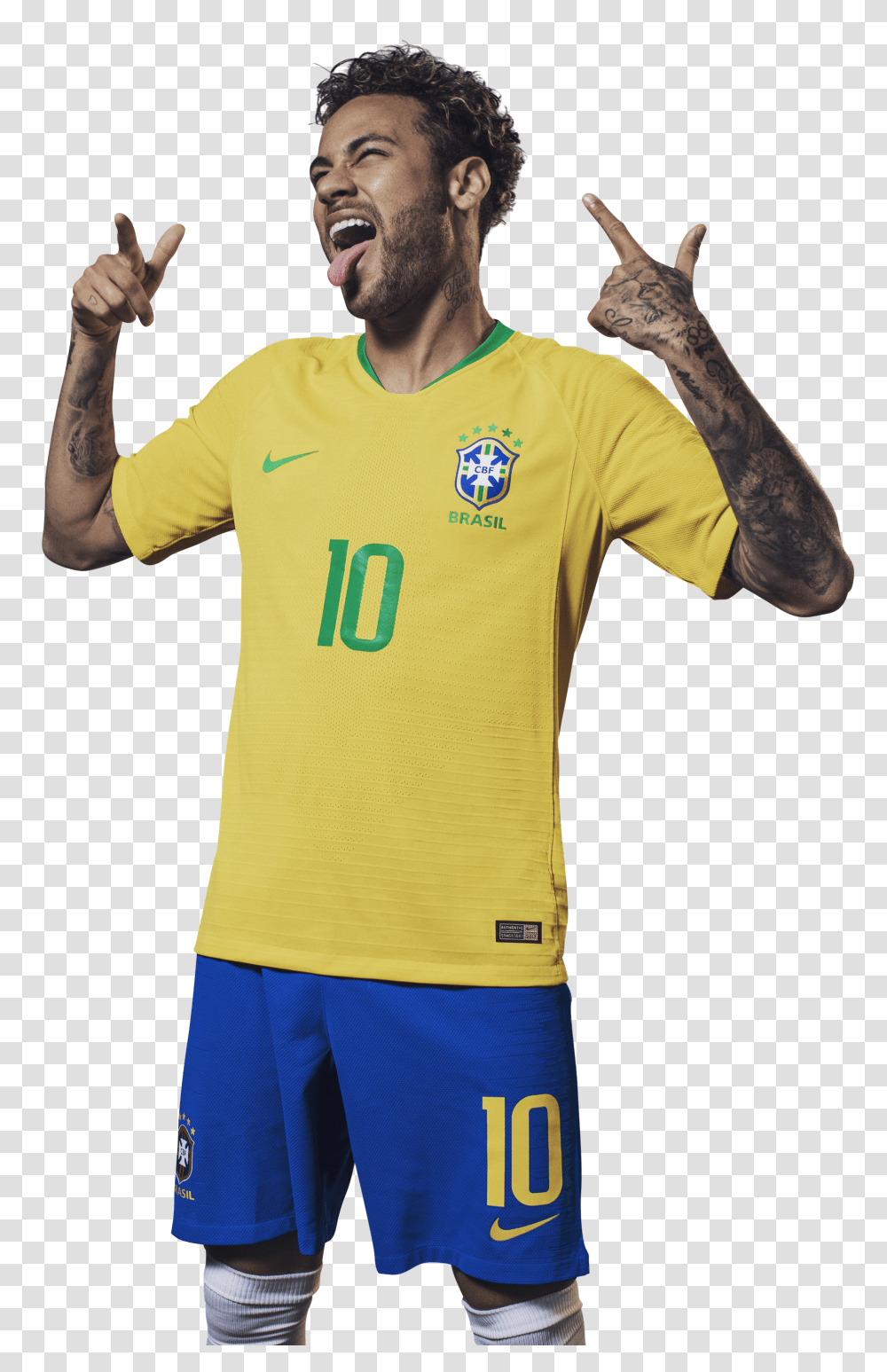 Neymar Render, Sleeve, Person, Shirt Transparent Png
