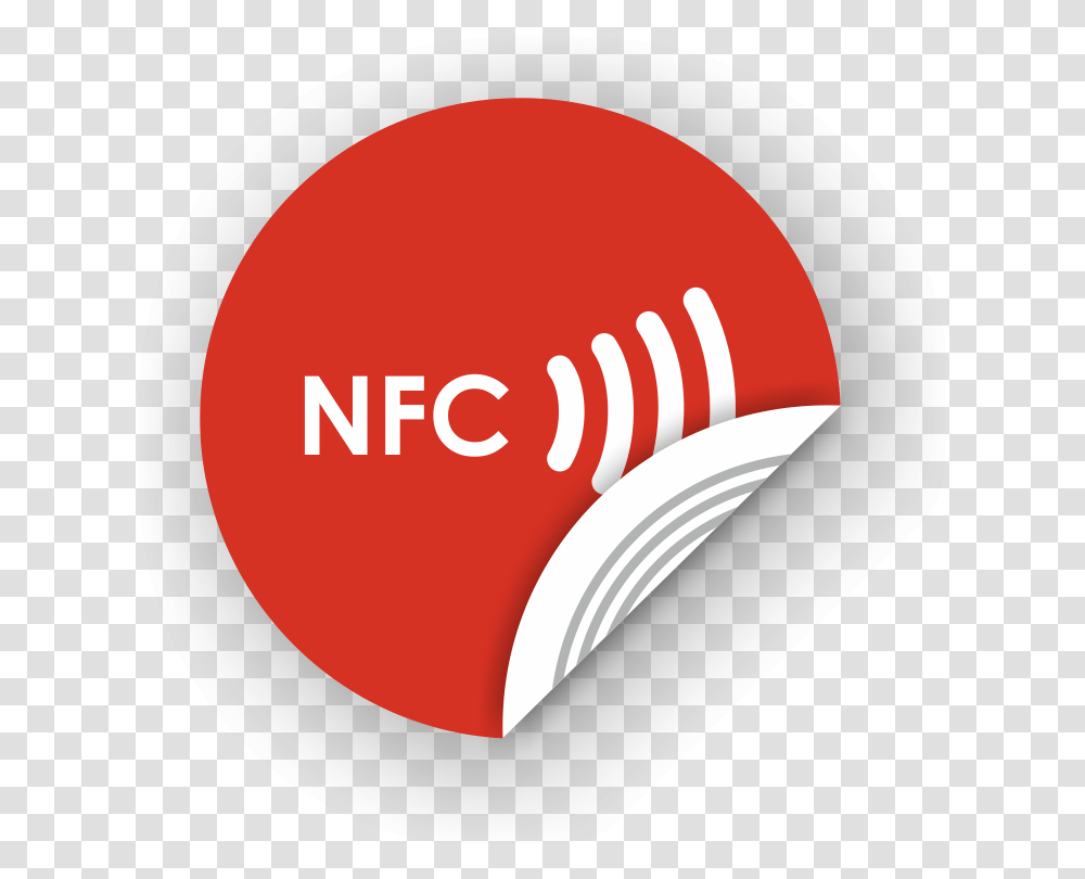 Nfc With Phone Communication, Label, Logo Transparent Png