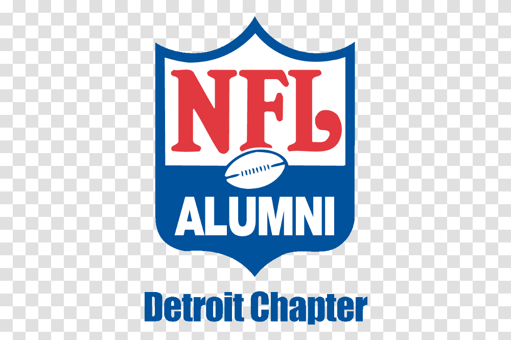 Nfl Alumni Detroit Chapter Logo, Label, Poster Transparent Png