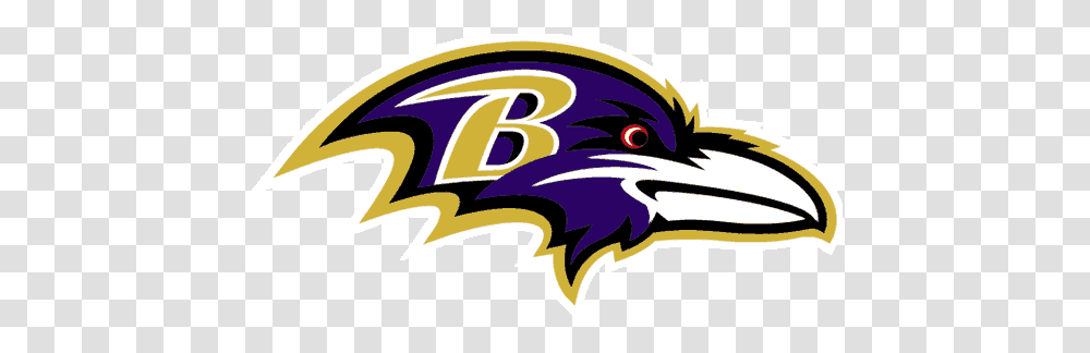 Nfl Bird Logos 10000 Birds Baltimore Ravens Logo, Label, Text, Symbol, Market Transparent Png