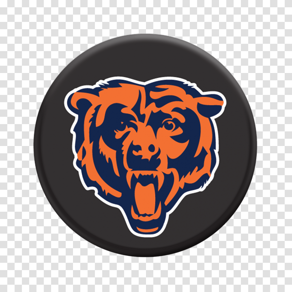 Nfl Chicago Bears Logo Popsockets Grip, Mammal, Animal, Dog, Pet Transparent Png