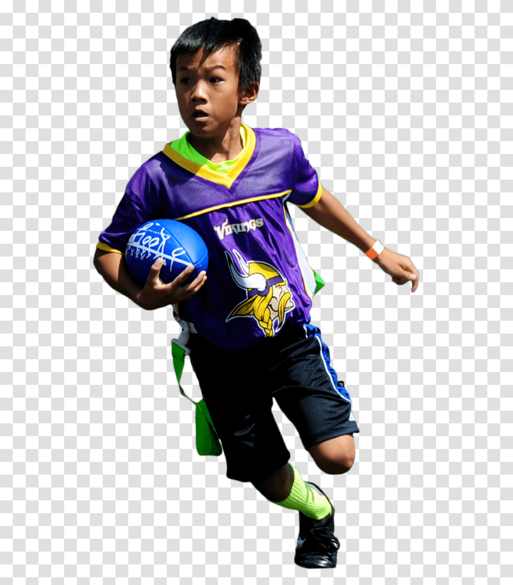 Nfl Flag Football Leagues People Playing Soccer, Clothing, American Football, Team Sport, Person Transparent Png