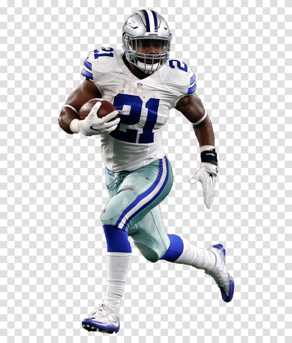 Nfl Football Players Free Dallas Cowboy Football Players, Clothing, Apparel, Helmet, Person Transparent Png