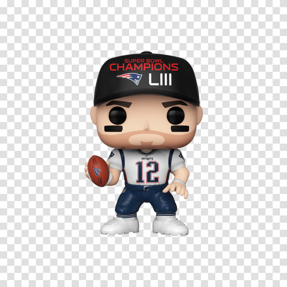 Nfl Football Tom Brady New England Patriots Super Bowl Tom Brady Funko Pop, Word, Figurine, Mascot, Plant Transparent Png