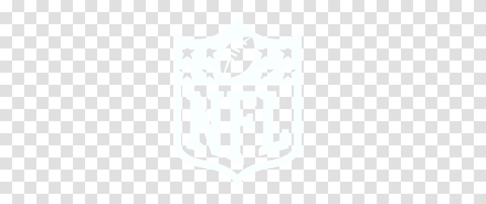 Nfl Logo White High Resolution Nfl Logo, Armor, Paper, Alphabet Transparent Png