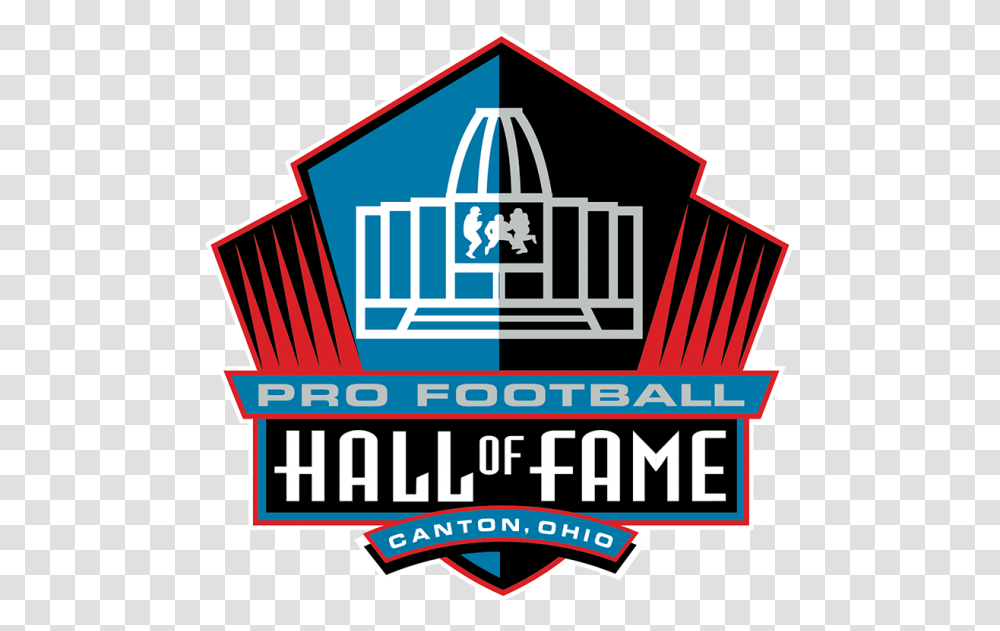 Nfl Network Sets Record For Hall Of Fame Induction Nfl Hall Of Fame Logo, Trademark, Poster, Advertisement Transparent Png