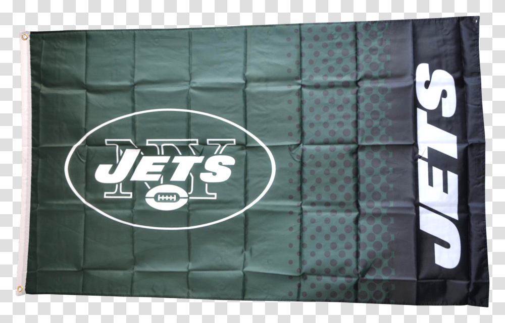 Nfl New York Jets Fan Flag Logos And Uniforms Of The New York Jets, Word, Alphabet Transparent Png