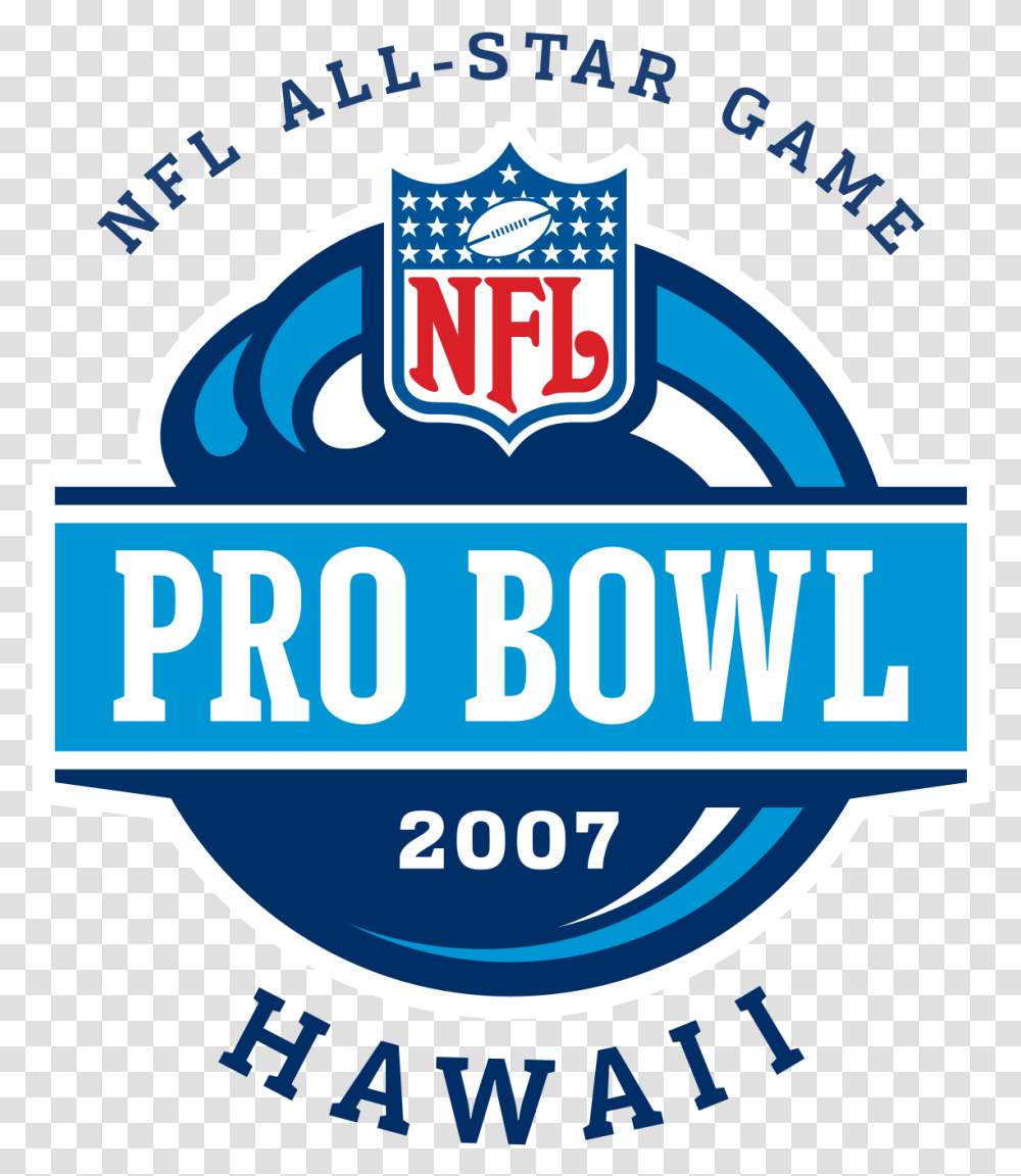 Nfl Pro Bowl 2007 Logo, Badge, Building Transparent Png