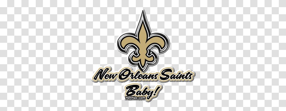 Nfl Saints New Orleans Football Logo, Symbol, Text, Emblem, Star Symbol Transparent Png