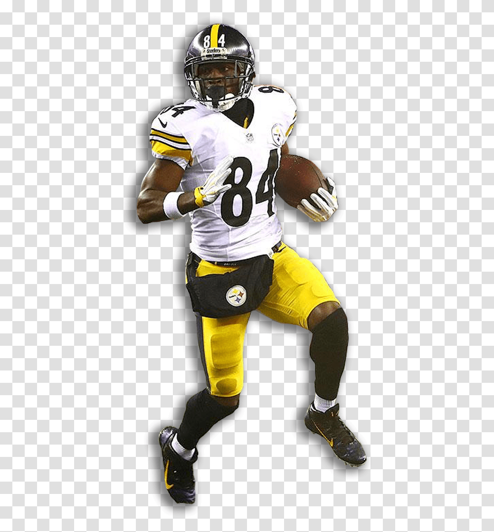 Nfl Steelers Antonio Brown, Clothing, Apparel, Helmet, Person Transparent Png