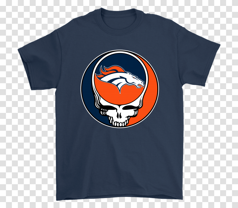 Nfl Team Denver Broncos X Grateful Dead Michigan Revenge Tour Cancelled, Clothing, Apparel, T-Shirt Transparent Png