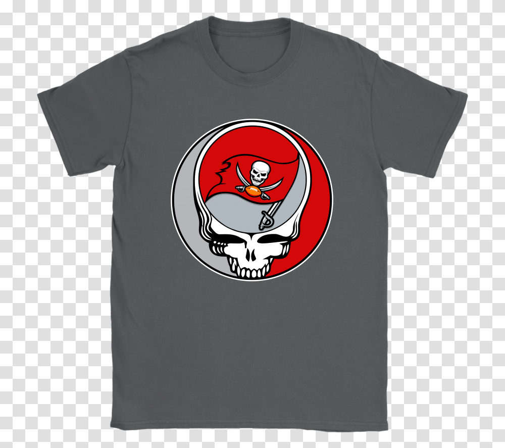 Nfl Team Tampa Bay Buccaneers X Grateful Dead Logo Grateful Dead Steal Your Face, Apparel, T-Shirt Transparent Png