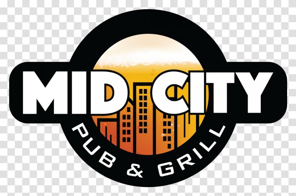 Nfl Thursday Night Football - Mid City Pub & Grill Mid City Grill Logo, Glass, Alcohol, Beverage, Drink Transparent Png