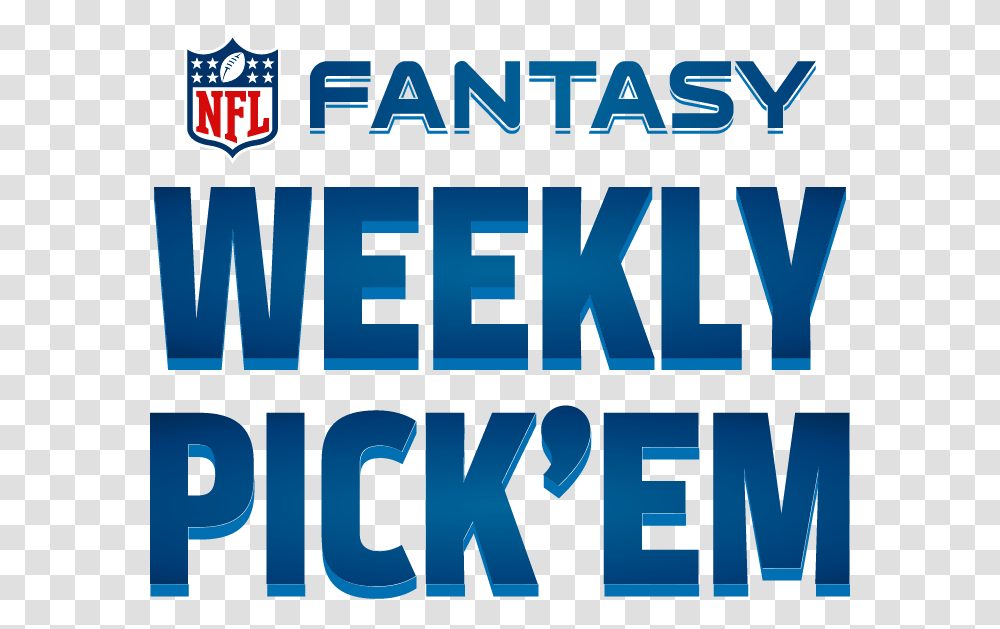 Nfl Weekly Pick Em Logo, Word, Alphabet Transparent Png