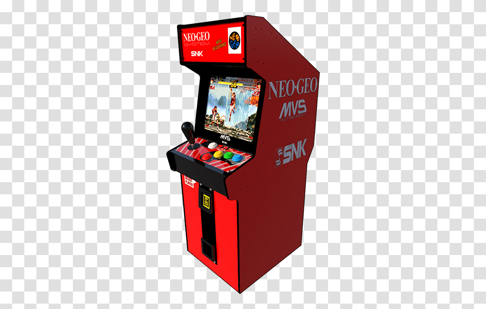 Ng Mvs - Play Minimal Video Game Arcade Cabinet, Arcade Game Machine, Mailbox, Letterbox, Video Gaming Transparent Png