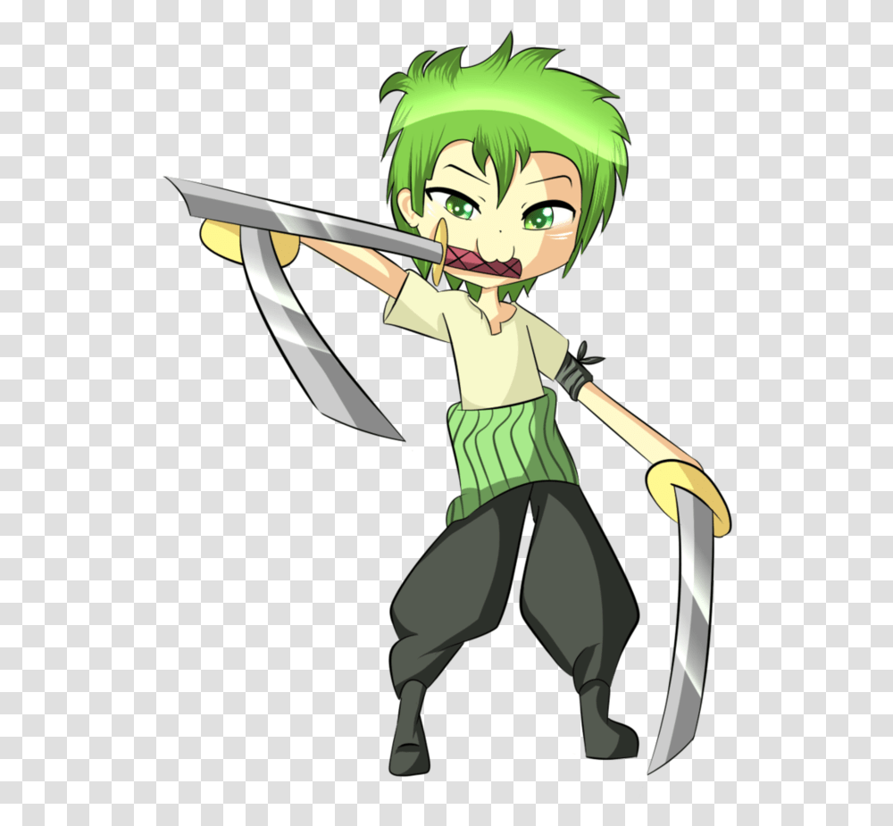 Nh Zoro Cute, Manga, Comics, Book, Person Transparent Png