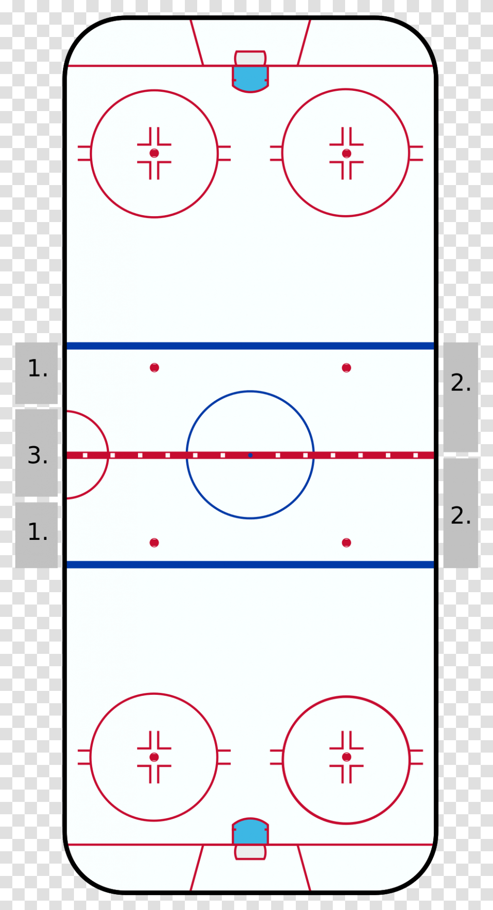 Nhl Hockey Rink Download Nhl Ice Hockey Rink, Number, Label Transparent Png