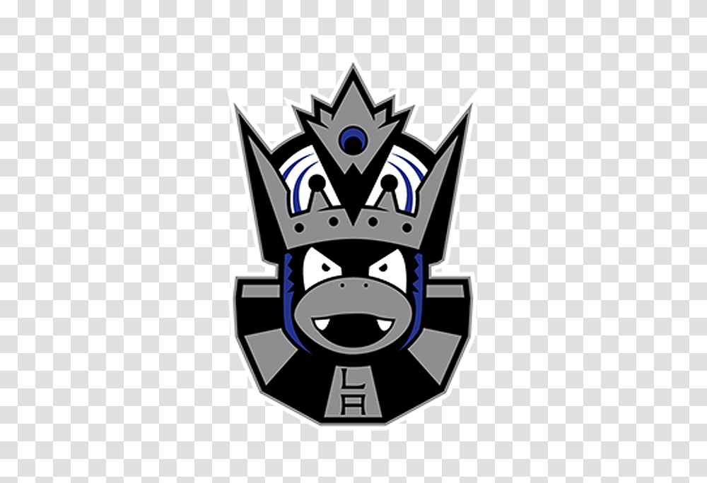 Nhl Logo Los Angeles Slow King, Crown, Jewelry, Accessories, Stencil Transparent Png