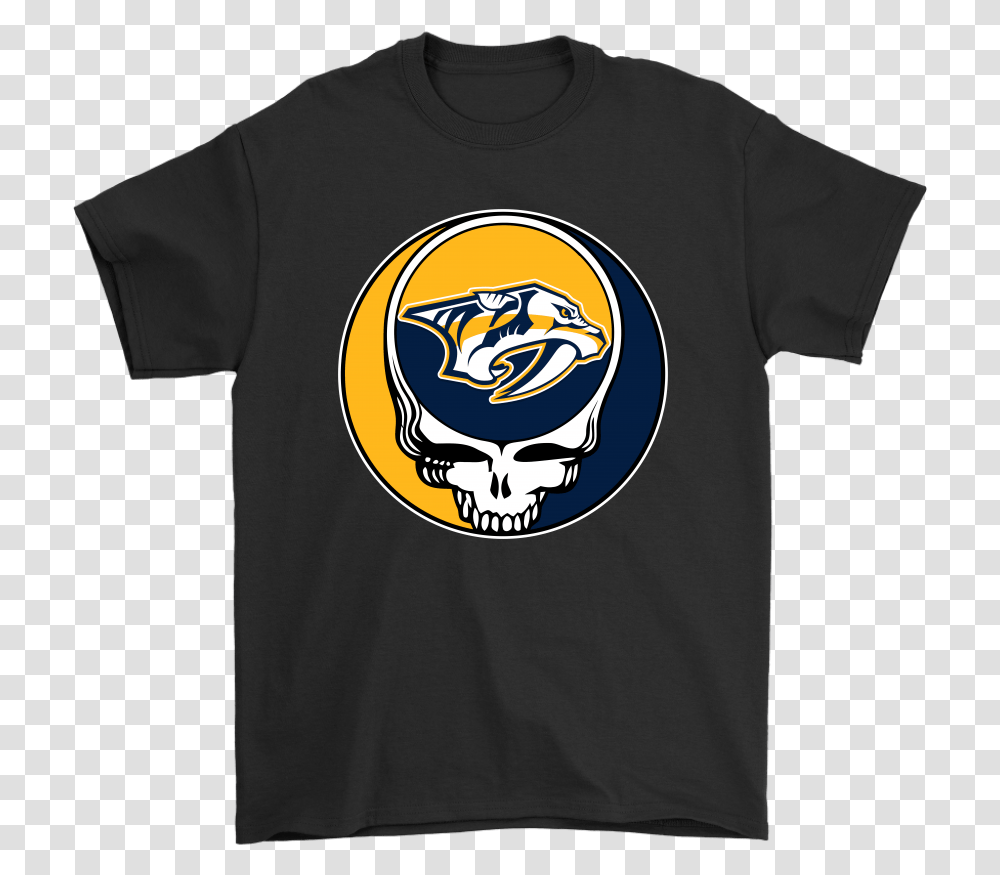 Nhl Team Nashville Predators X Grateful Dead Logo Band Grateful Dead's St Louis Blues T Shirt, Apparel, T-Shirt Transparent Png