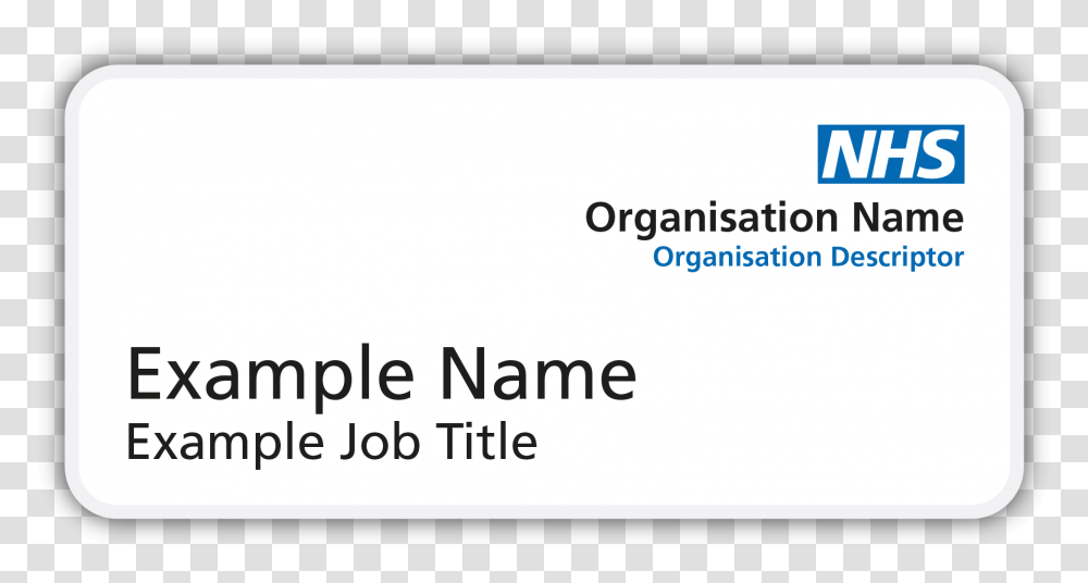 Nhs Id Card Template, Word, Paper, Business Card Transparent Png