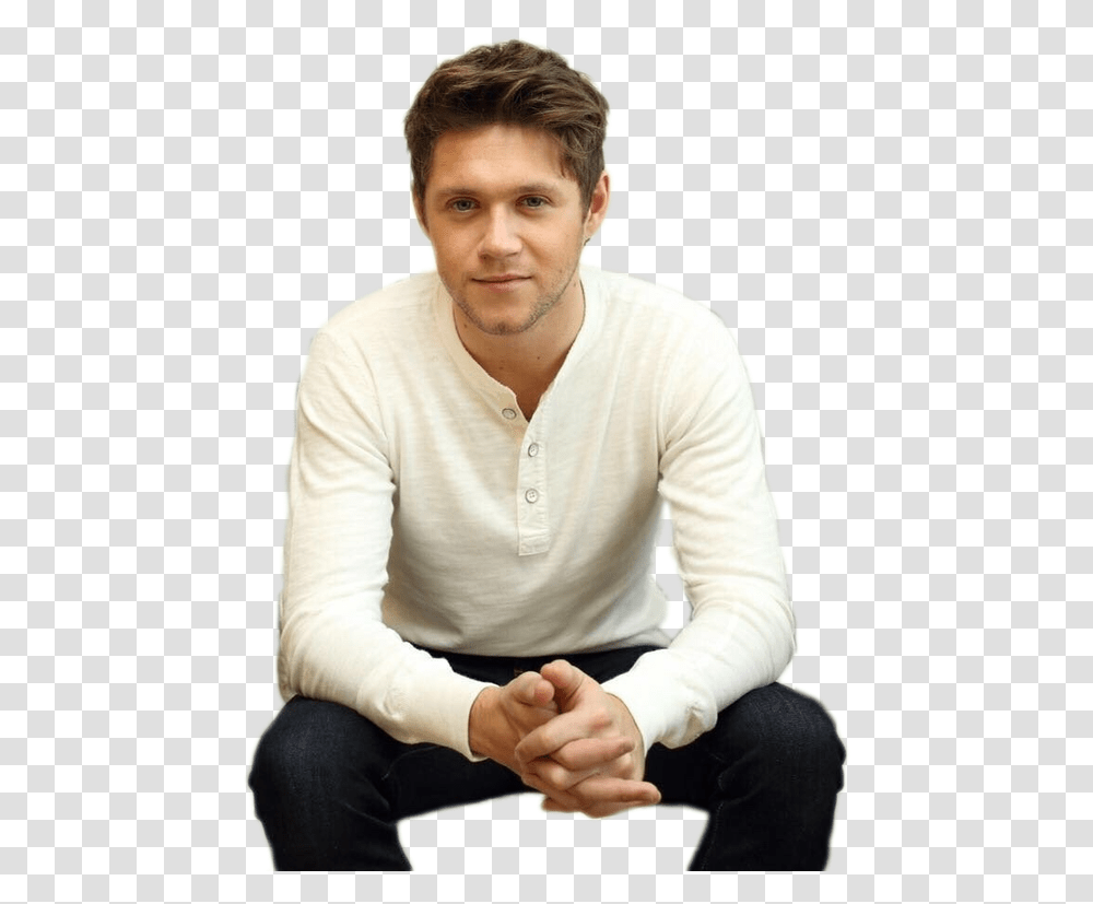 Niall Horan, Person, Pants, Sitting Transparent Png