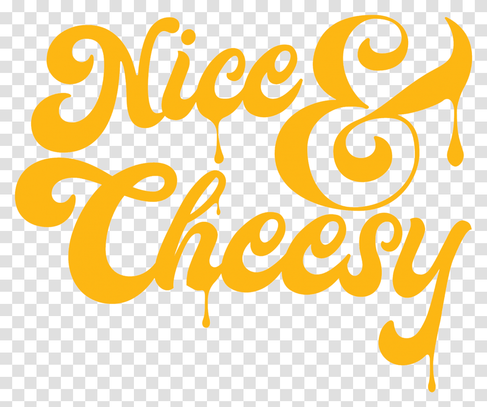 Nice Amp Cheesy Wordmark Calligraphy, Alphabet, Handwriting, Number Transparent Png